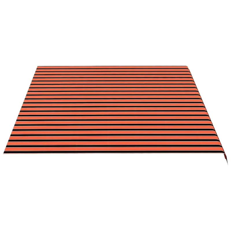 Pakaitinis audinys markizei, oranžinės ir rudos spalvos, 5x3,5m