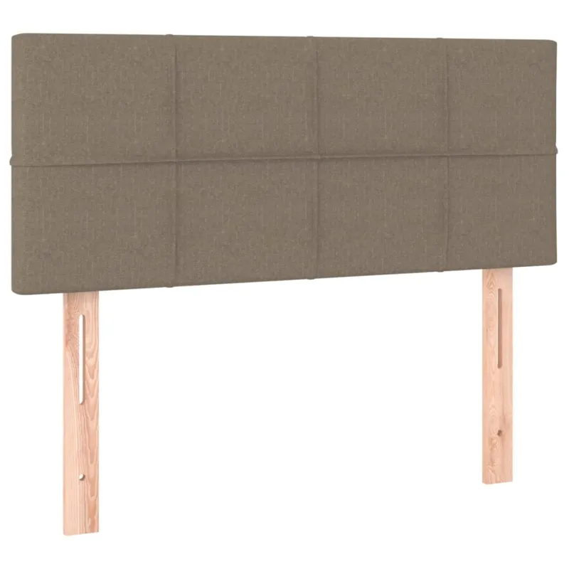 Galvūgalis su LED, taupe spalvos, 90x5x78/88cm, audinys