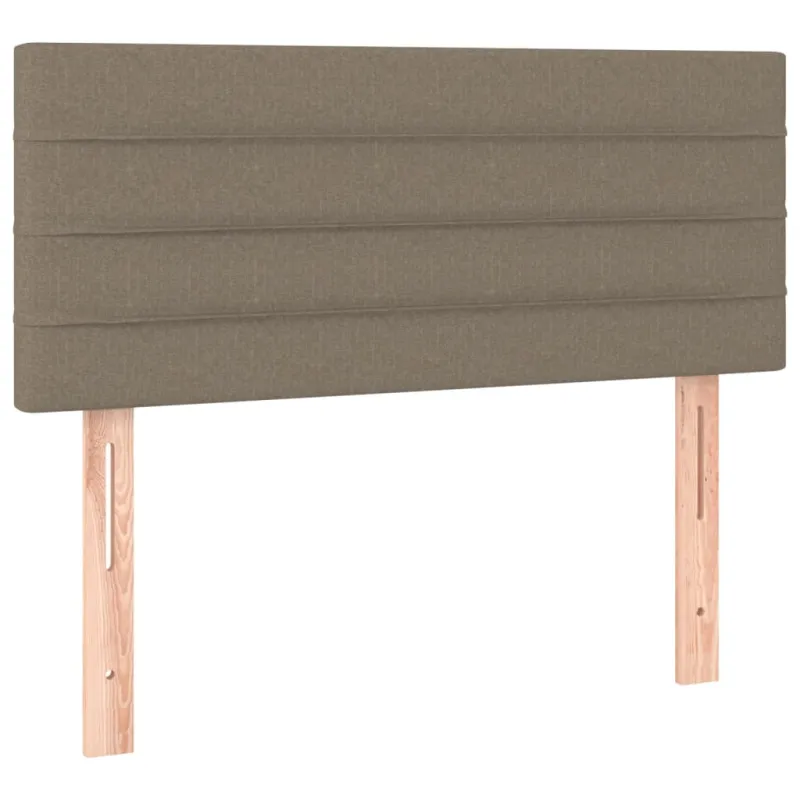 Galvūgalis su LED, taupe spalvos, 80x5x78/88cm, audinys