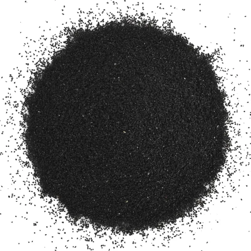 Akvariumo smėlis, juodos spalvos, 10kg, 0,2–2mm