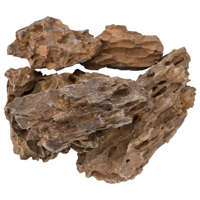 Drakono akmenys, įvairių spalvų, 25kg, 10–30cm