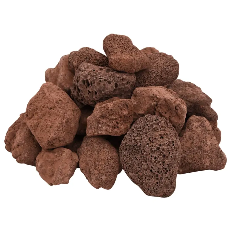 Vulkaninės uolienos, raudonos spalvos, 25kg, 5–8cm