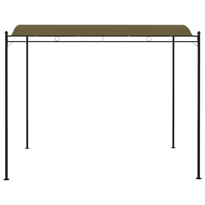 Uždanga nuo saulės, taupe spalvos, 3x2,4m, 180g/m²