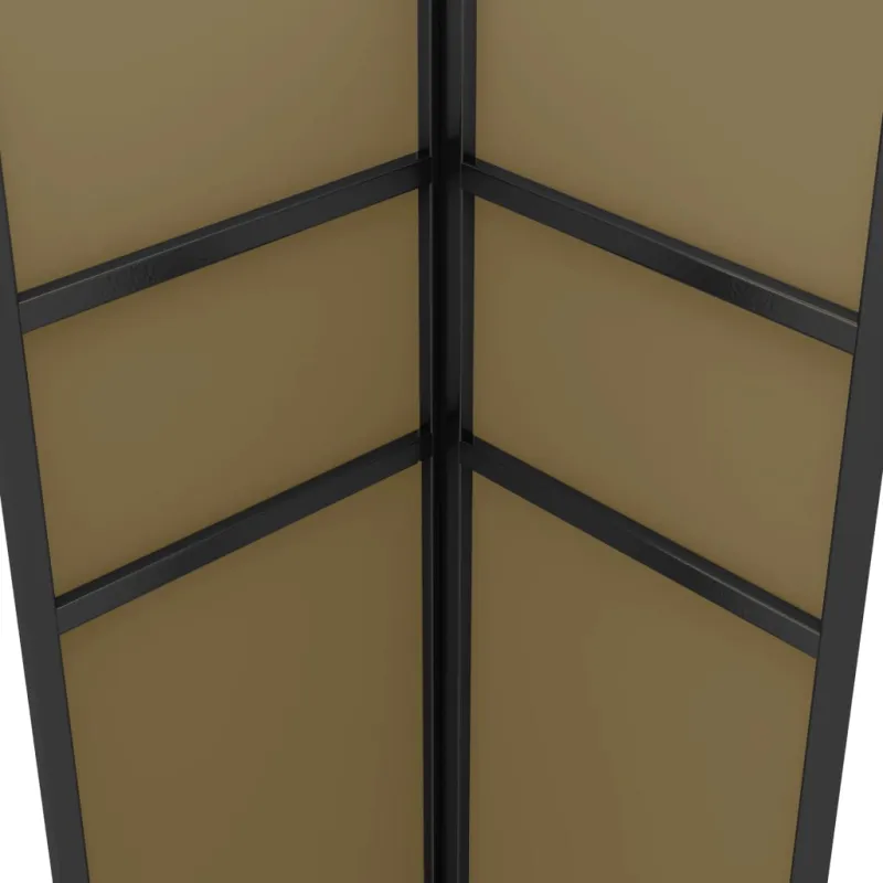 Pavėsinė su dvigubu stogu, taupe spalvos, 3x3x2,7m, 180g/m²
