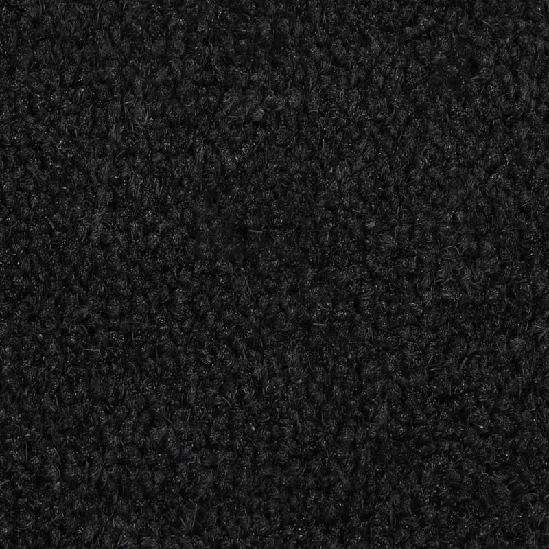 Durų kilimėlis, juodas, 50x80cm, kuokštuotas kokoso pluoštas