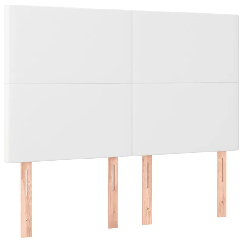 Galvūgalis su LED, baltos spalvos, 144x5x118/128 cm