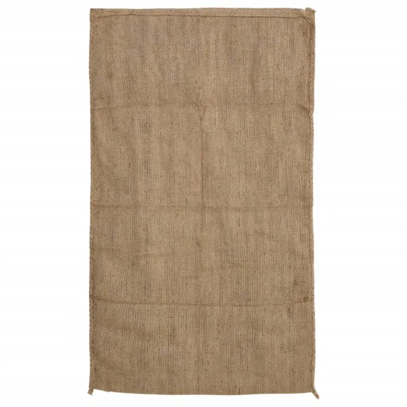 Džiuto maišai, 10vnt., 60x105cm, 100% džiutas, 340 g/m²