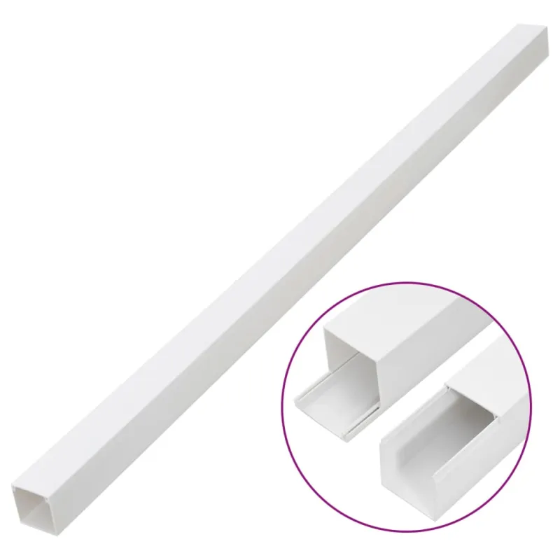 Kabelių kanalas, 100x60mm, 10m, PVC