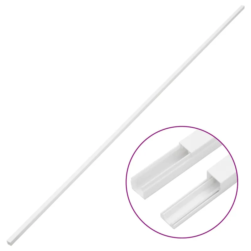 Kabelių kanalas, 20x10mm, 30m, PVC