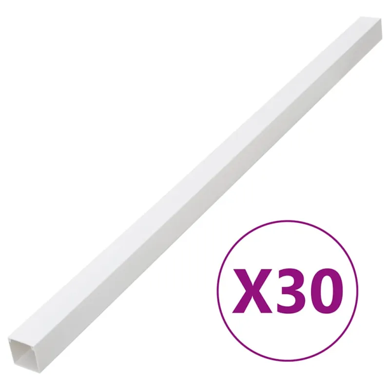 Kabelių kanalas, 40x25mm, 30m, PVC
