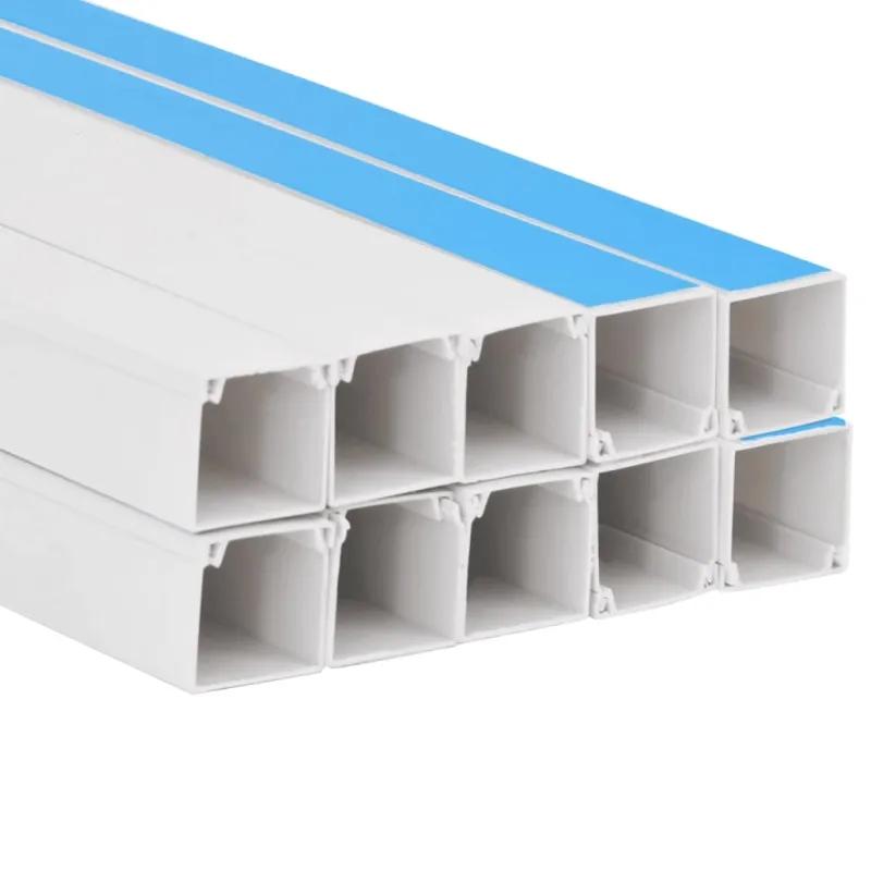 Kabelių kanalas, 33x33mm, 10m, PVC, savaime prilimpantis