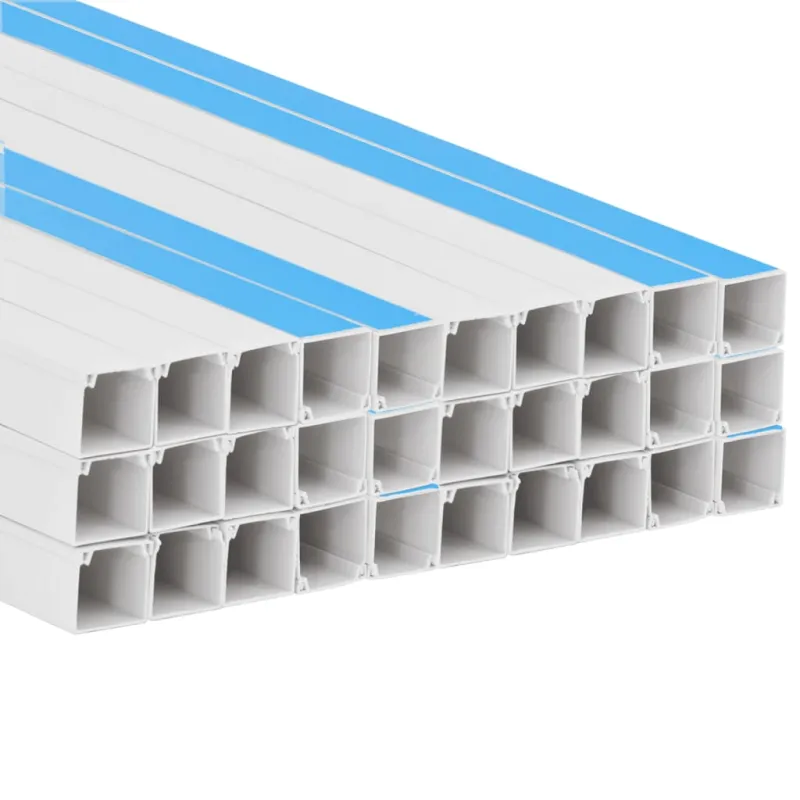 Kabelių kanalas, 30x20mm, 30m, PVC, savaime prilimpantis