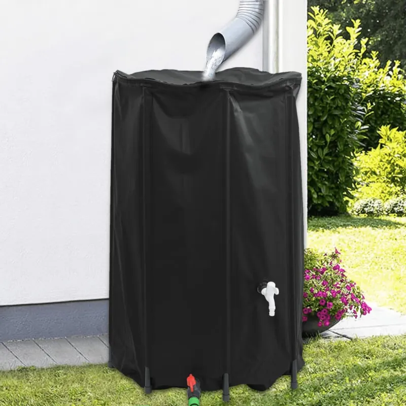 Vandens talpa su čiaupu, sulankstoma, 500l, PVC