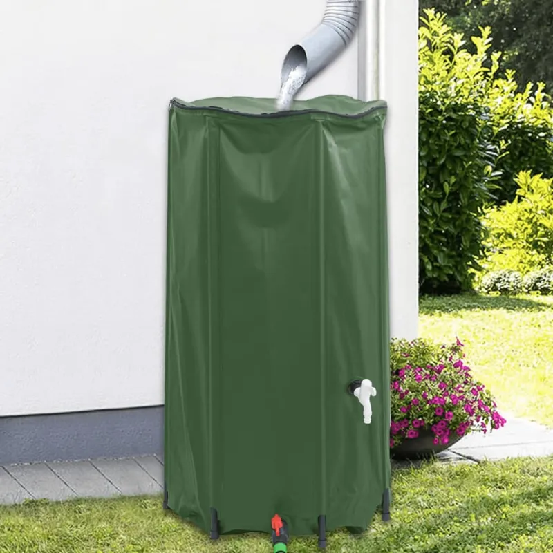 Vandens talpa su čiaupu, sulankstoma, 100l, PVC