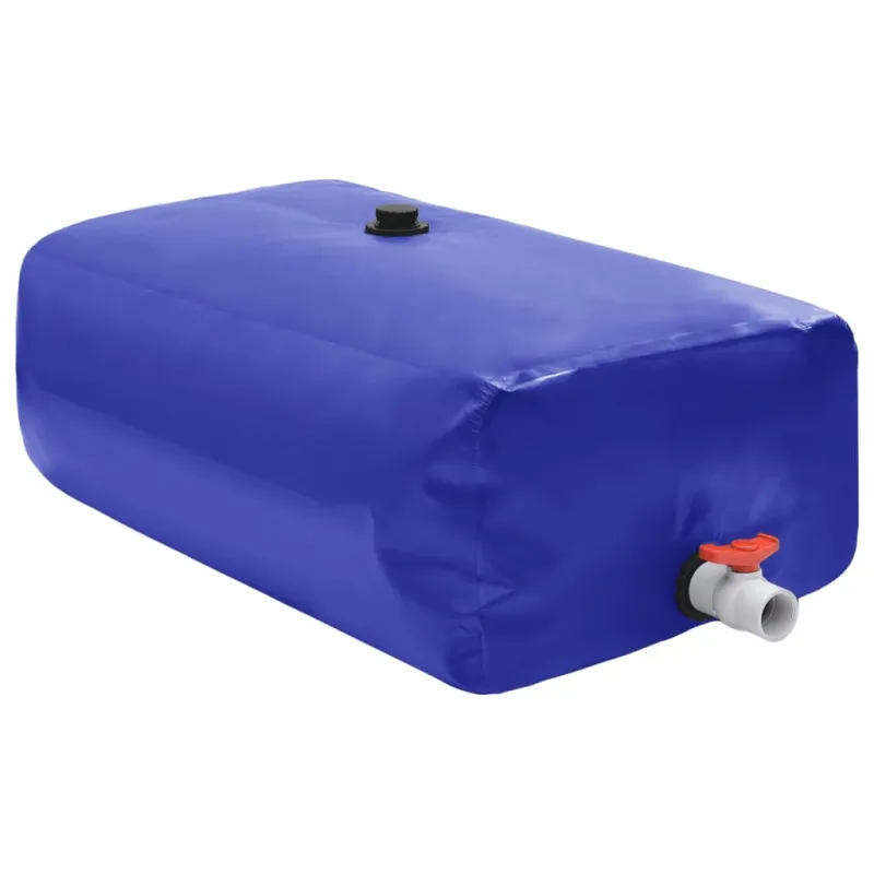 Vandens talpa su čiaupu, sulankstoma, 500l, PVC