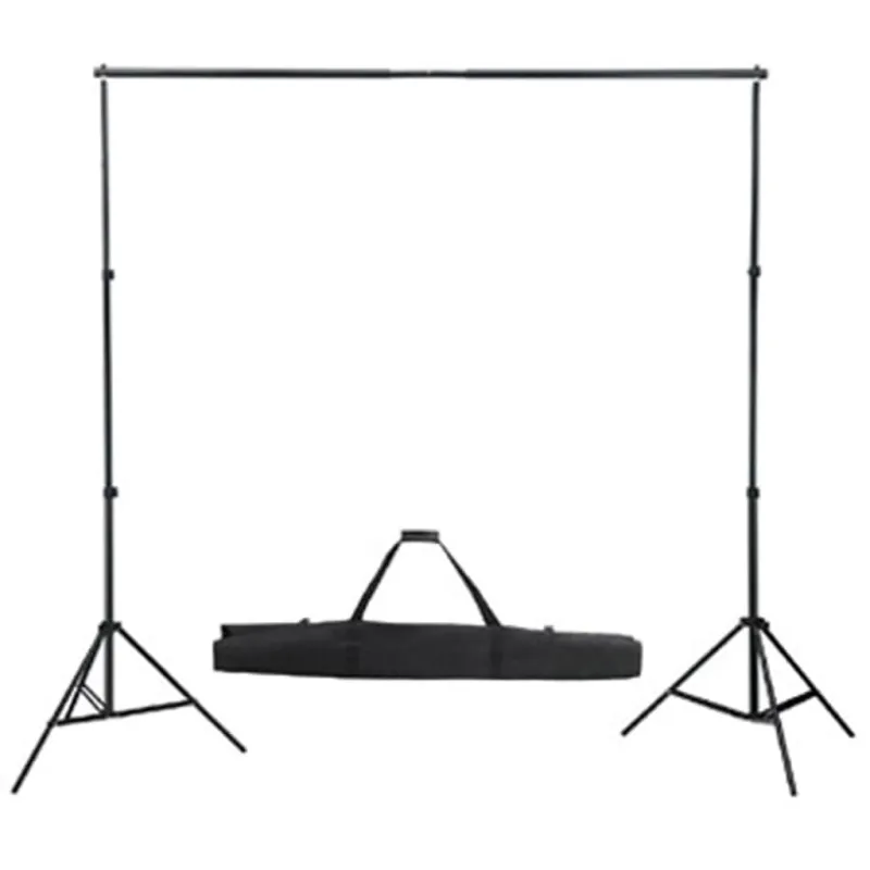 Rinkinys fotostudijai, baltas fonas 600x300cm ir šviestuvai