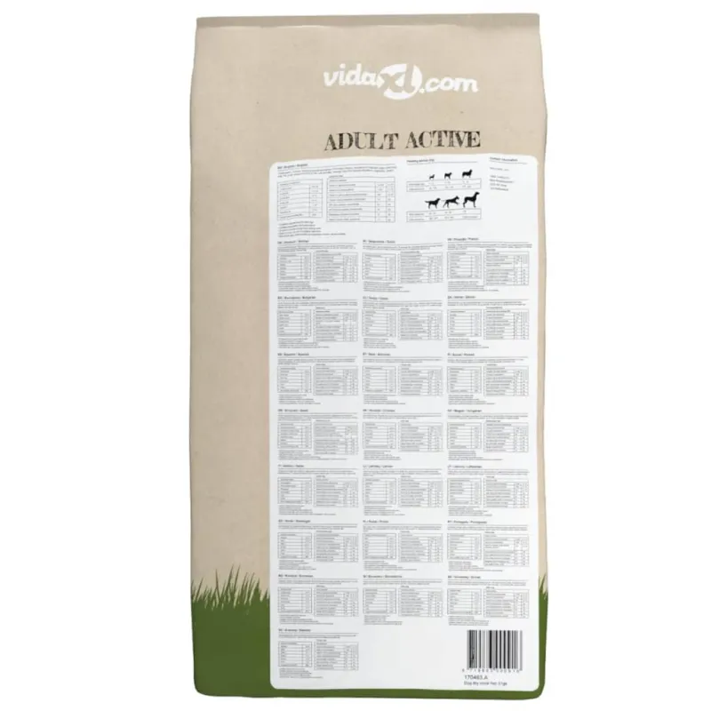 Sausas maistas šunims, Adult Active Chicken & Fish, 15kg