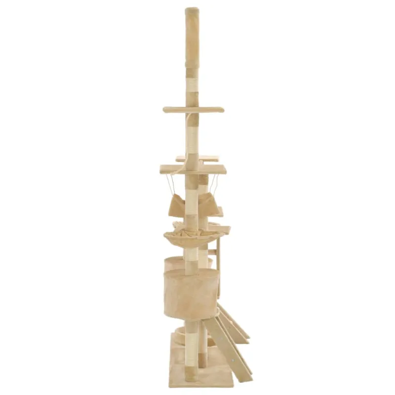 Draskyklė katėms su stov. iš sizal., 230-250cm, smėlio sp.