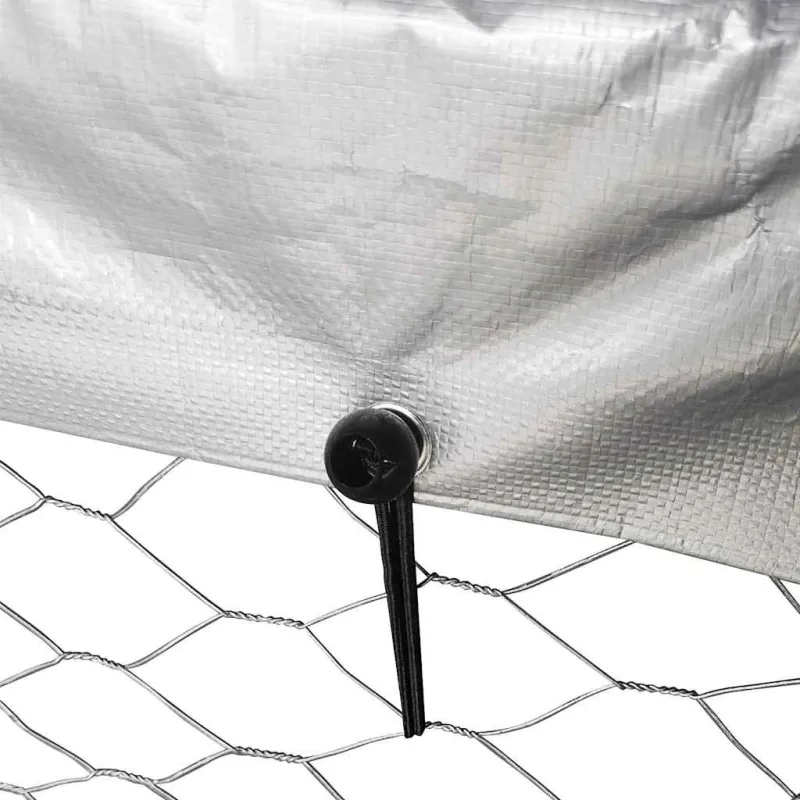 Lauko voljeras šunims su stogu, 300x300x150cm