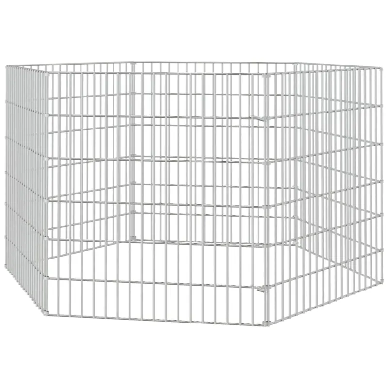 Aptvaras gyvūnams, 6 segmentai, 54x60cm, galvanizuota geležis