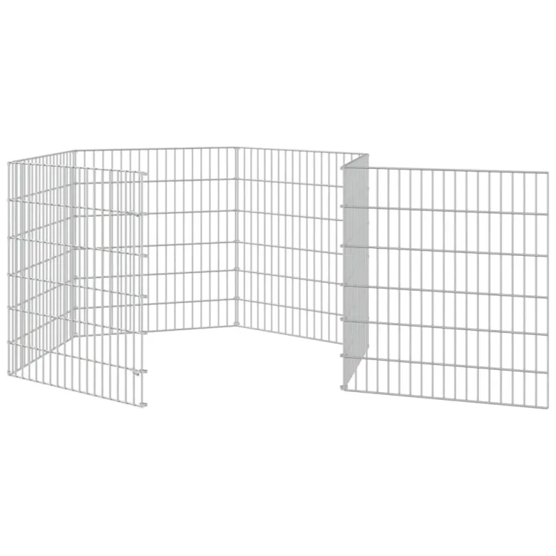 Aptvaras gyvūnams, 6 segmentai, 54x60cm, galvanizuota geležis