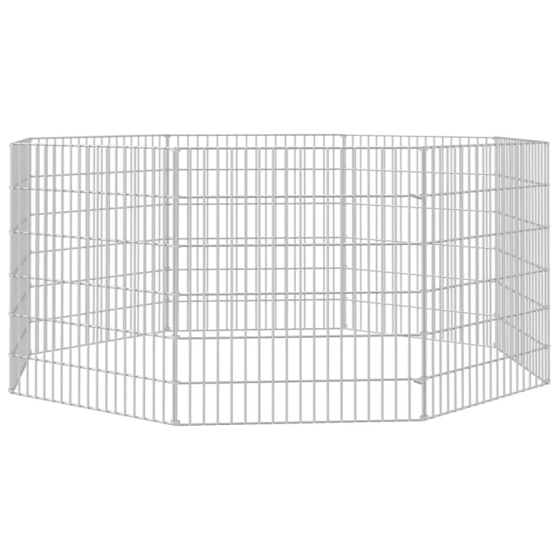 Aptvaras gyvūnams, 8 segmentai, 54x60cm, galvanizuota geležis
