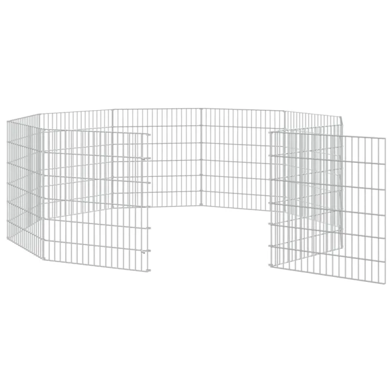 Aptvaras gyvūnams, 10 segmentų, 54x60cm, galvanizuota geležis