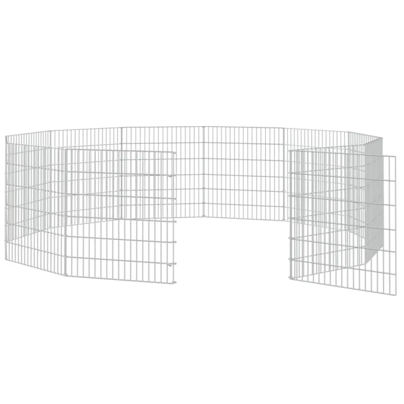 Aptvaras gyvūnams, 12 segmentų, 54x60cm, galvanizuota geležis