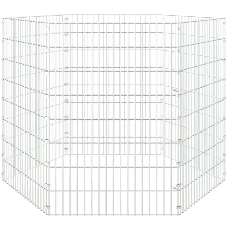 Aptvaras gyvūnams, 6 segmentai, 54x80cm, galvanizuota geležis
