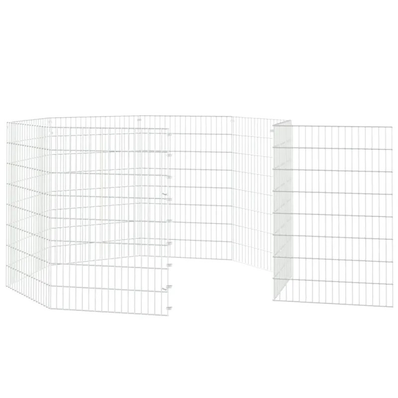 Aptvaras gyvūnams, 8 segmentai, 54x80cm, galvanizuota geležis