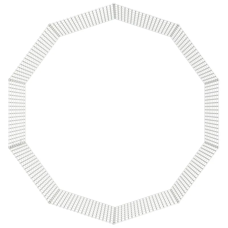 Aptvaras gyvūnams, 10 segmentų, 54x80cm, galvanizuota geležis