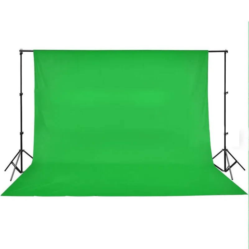 Medvilninis fonas be stovo, žalias, 500x300cm, Chroma-key