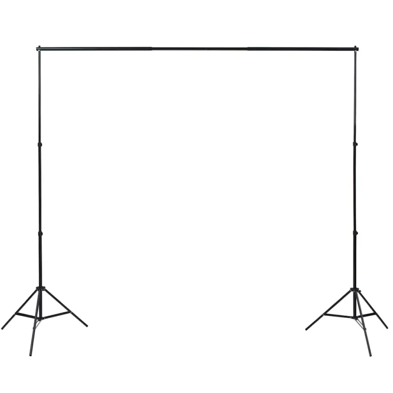 Fotostudijos rinkinys: 5 spalvoti fonai ir 2 skėčiai