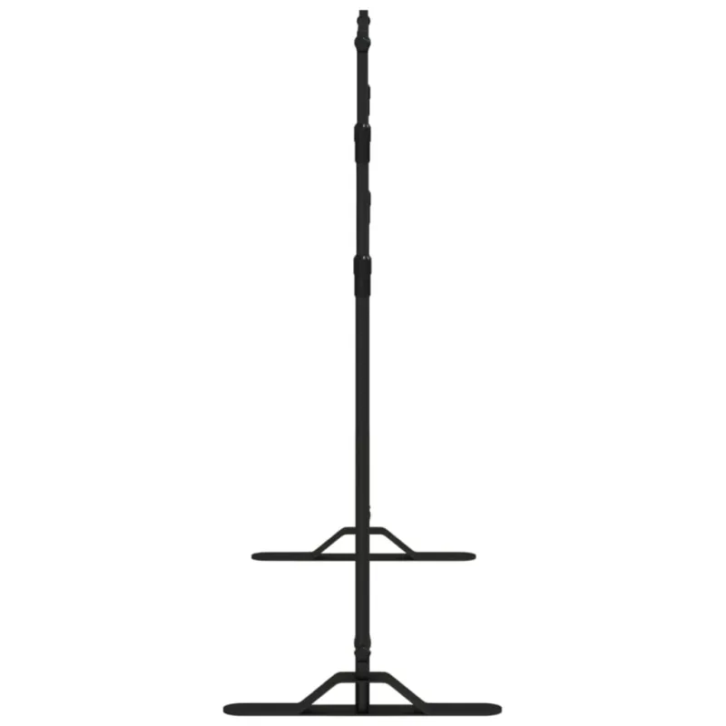 Fono laikiklis, juodos spalvos, 254x243cm, plienas