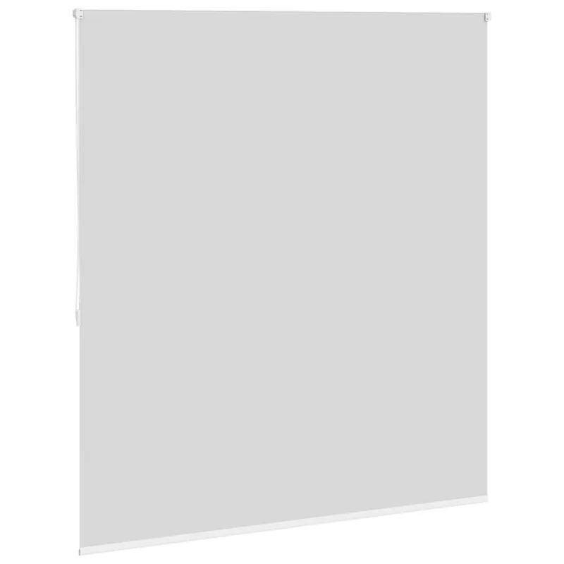 Roletas su tamsinančiu sluoksniu, 164,4x175 cm, audinys, plotis 160 cm, baltos spalvos