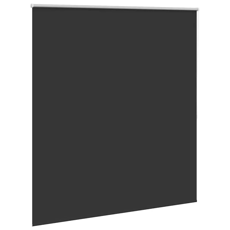 Roletas su tamsinančiu sluoksniu, 164,4x175 cm, audinys, plotis 160 cm, juodos spalvos