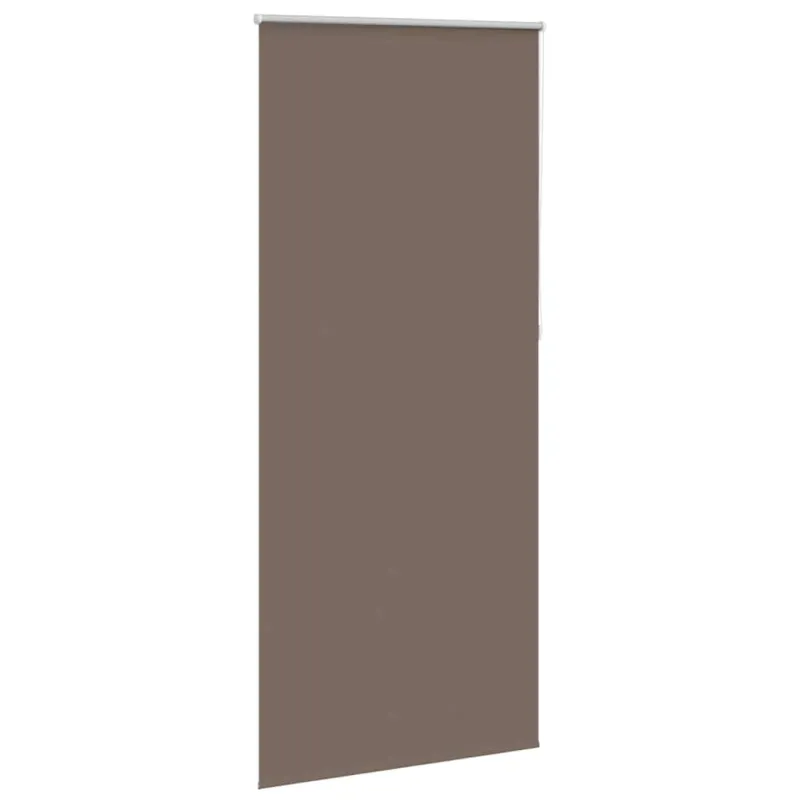Roletas su tamsinančiomis užuolaidomis, 84,4x230 cm, audinys, plotis 80 cm, kavos spalvos