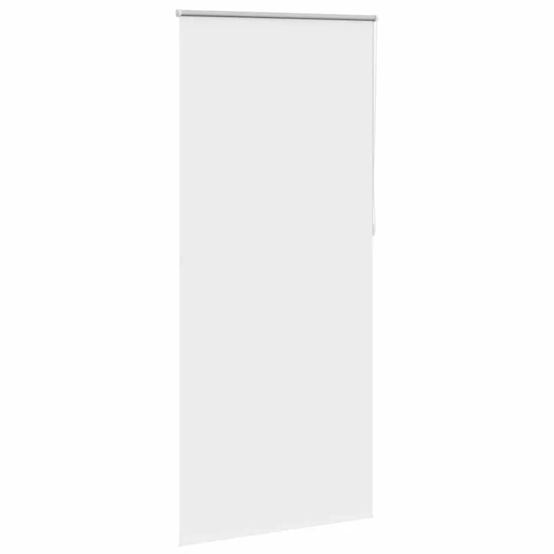 Roletas su tamsinančiu sluoksniu, 104,4x230 cm, audinys, plotis 100 cm, baltos spalvos