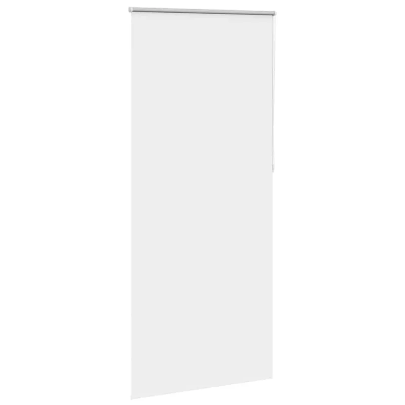 Roletas su tamsinančiu sluoksniu, 124,4x230 cm, audinys, plotis 120 cm, baltos spalvos