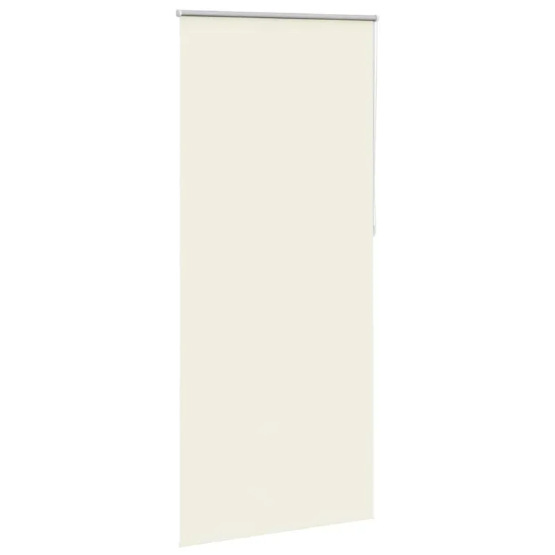 Roletas su tamsinančiomis užuolaidomis, 124,4x230 cm, audinys, plotis 120 cm, balkšvas