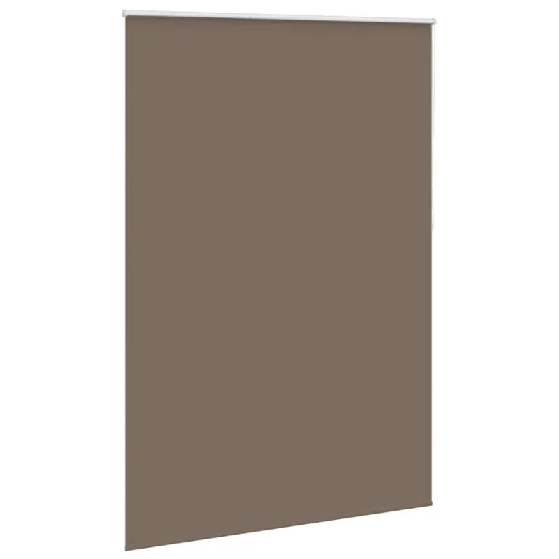 Roletas su tamsinančiomis užuolaidomis, 164,4x230 cm, audinys, plotis 160 cm, kavos spalvos