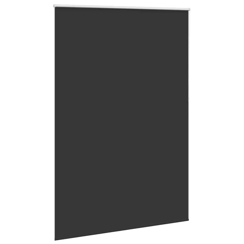 Roletas su tamsinančiomis užuolaidomis, 164,4x230 cm, audinys, plotis 160 cm, juodos spalvos