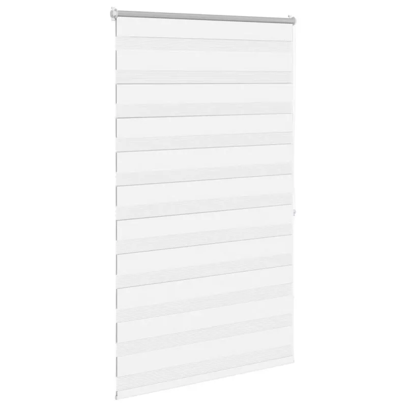Zebro žaliuzė, 100,9x175 cm, audinys, plotis 96,7 cm, baltos spalvos