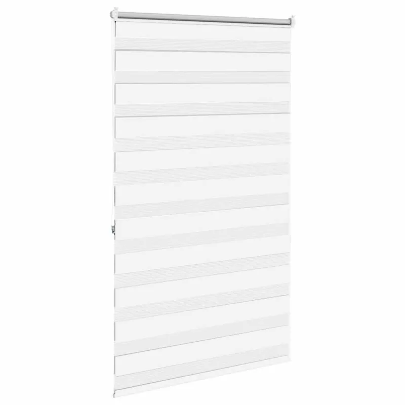 Zebro žaliuzė, 100,9x175 cm, audinys, plotis 96,7 cm, baltos spalvos