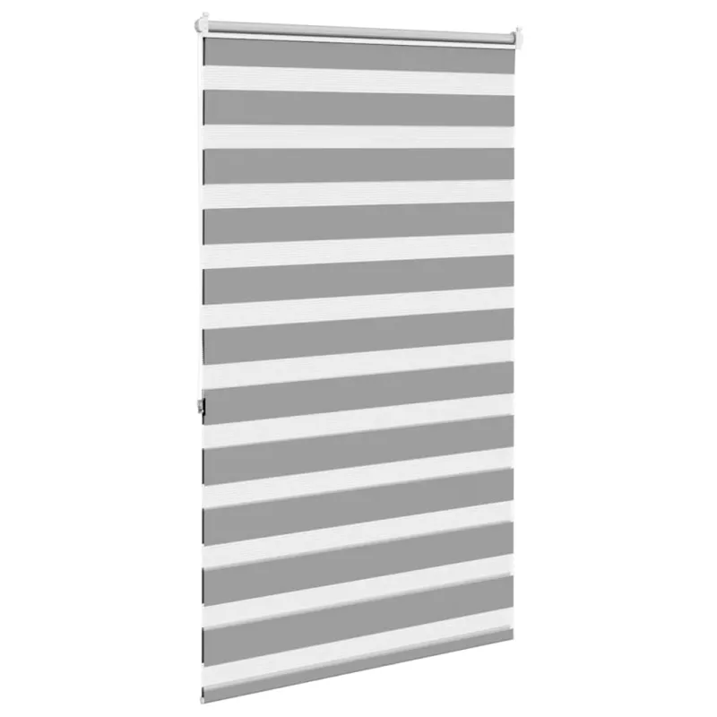 Zebra žaliuzė, 100,9x175 cm, audinys, plotis 96,7 cm, pilka