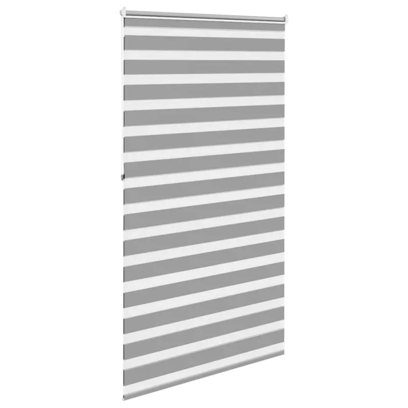 Zebra žaliuzė, 120,9x230 cm, audinys, plotis 116,7 cm, pilka