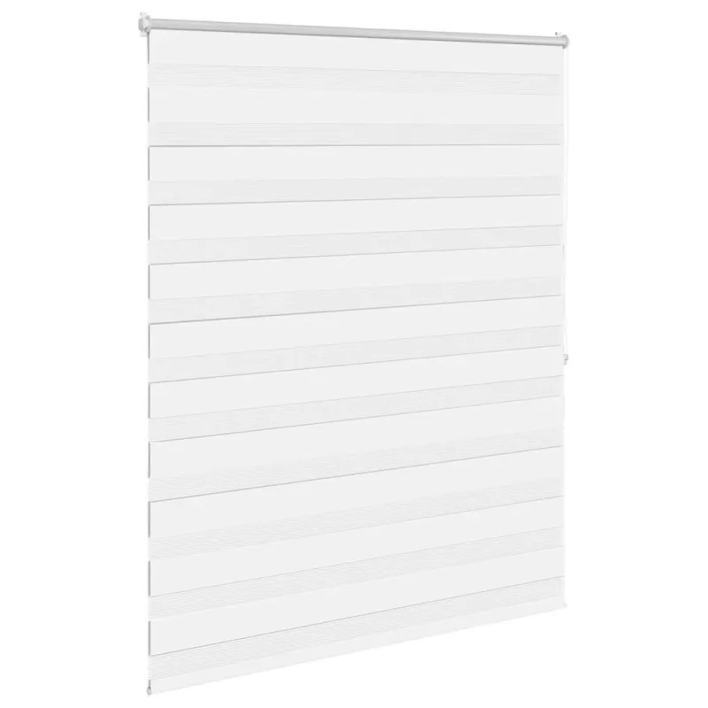 Zebra žaliuzė, 140,9x175 cm, audinys, plotis 136,7 cm, baltos spalvos