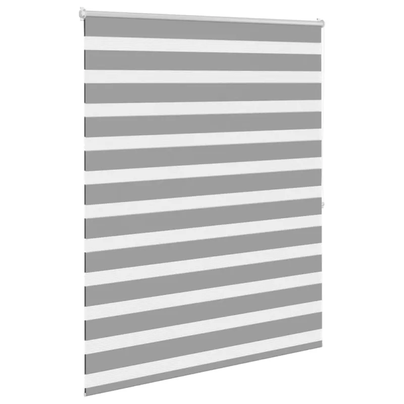 Zebra žaliuzė, 140,9x175 cm, audinys, plotis 136,7 cm, pilka