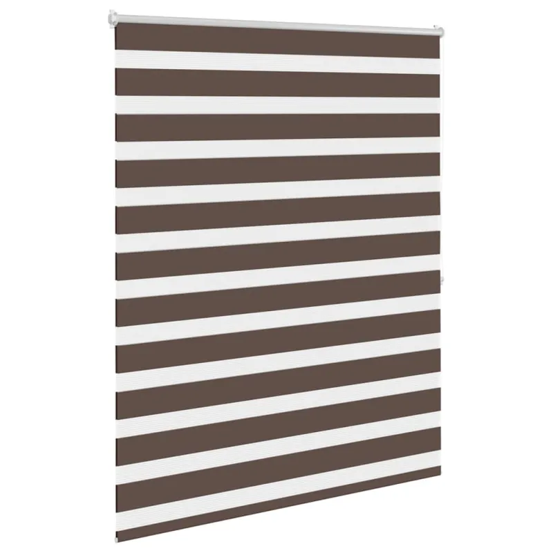 Zebra žaliuzė, 140,9x175 cm, audinys, plotis 136,7 cm, kavos spalvos