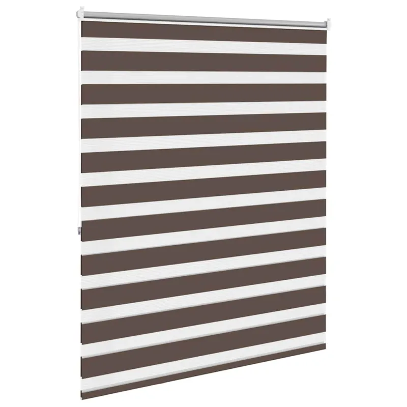 Zebra žaliuzė, 140,9x175 cm, audinys, plotis 136,7 cm, kavos spalvos